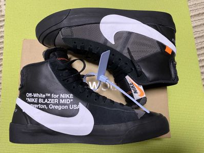 Off-White × Nike Blazer Studio Mid "Grim Reaper"