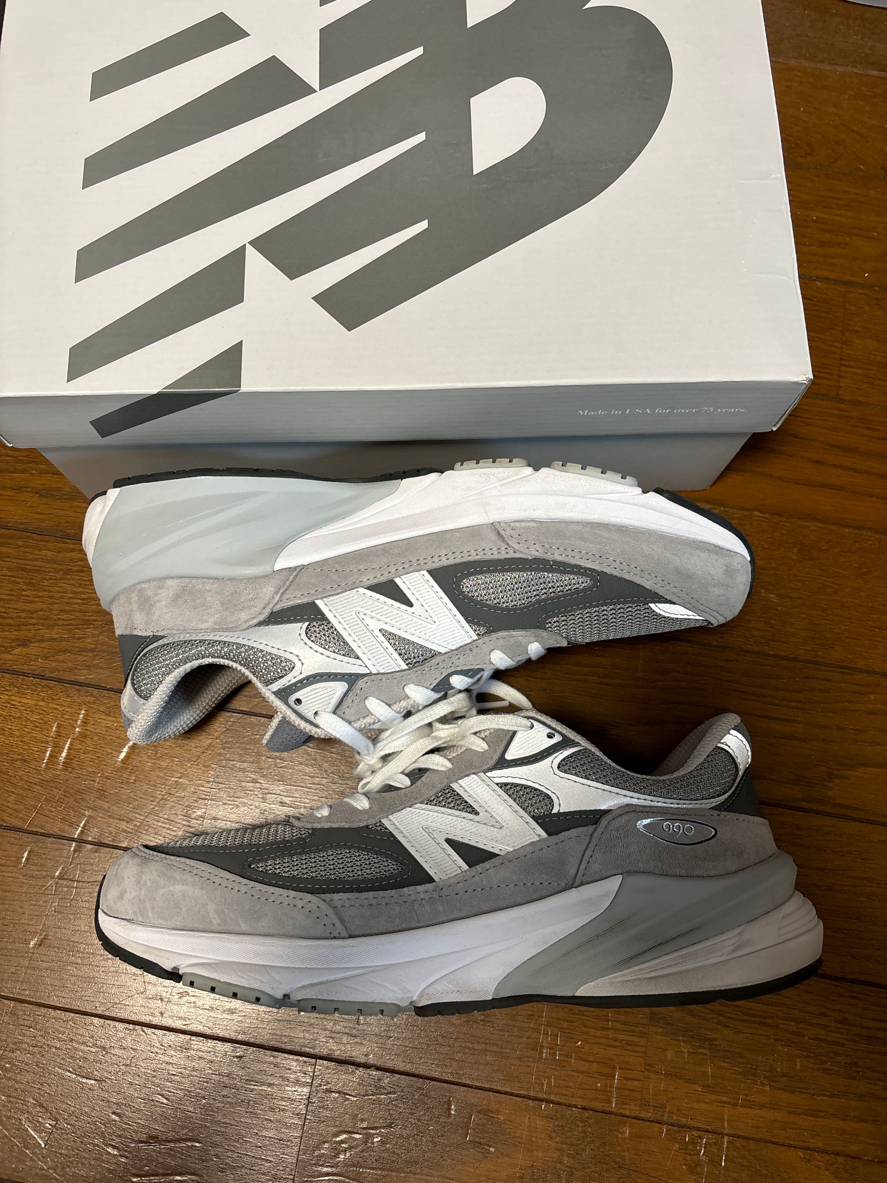 New Balance 990V6 "Gray" (Heel Logo NB)