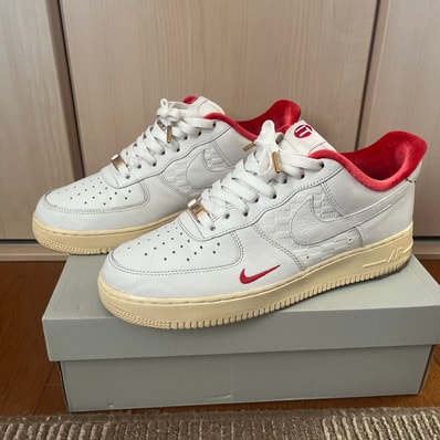KITH × Nike Air Force 1 Low "White/Red"