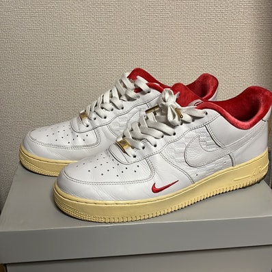 KITH × Nike Air Force 1 Low "White/Red"