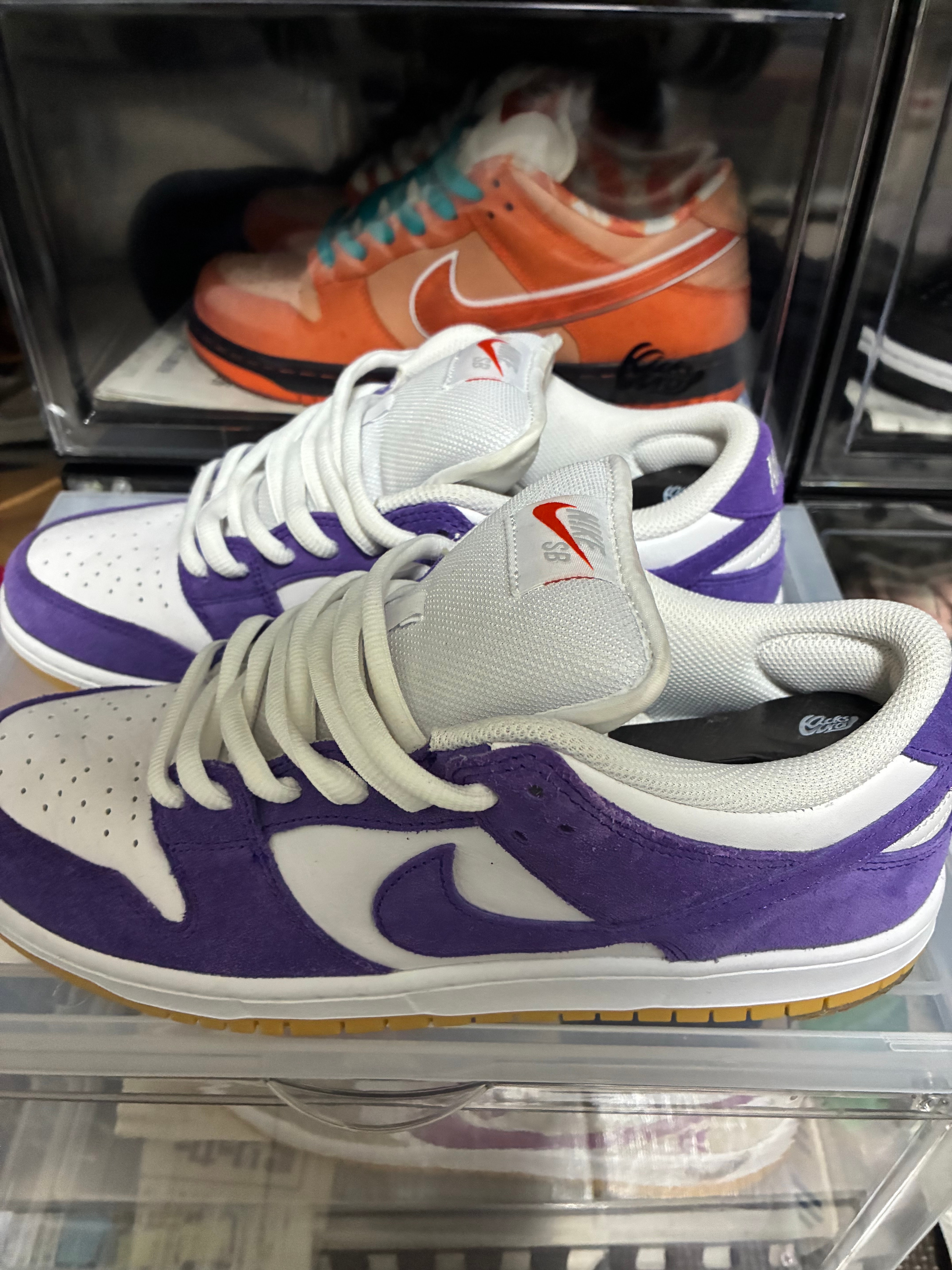 Nike SB Dunk Low Pro ISO Orange Label "Court Purple Gum"