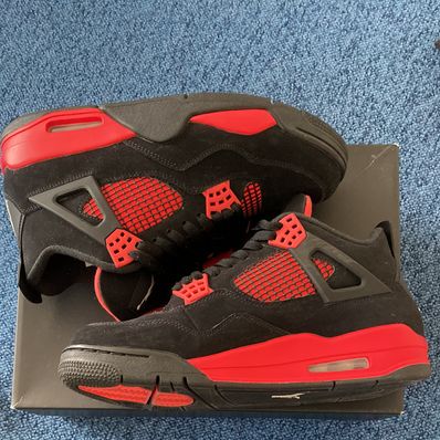 Nike Air Jordan 4 "Red Thunder/Crimson"