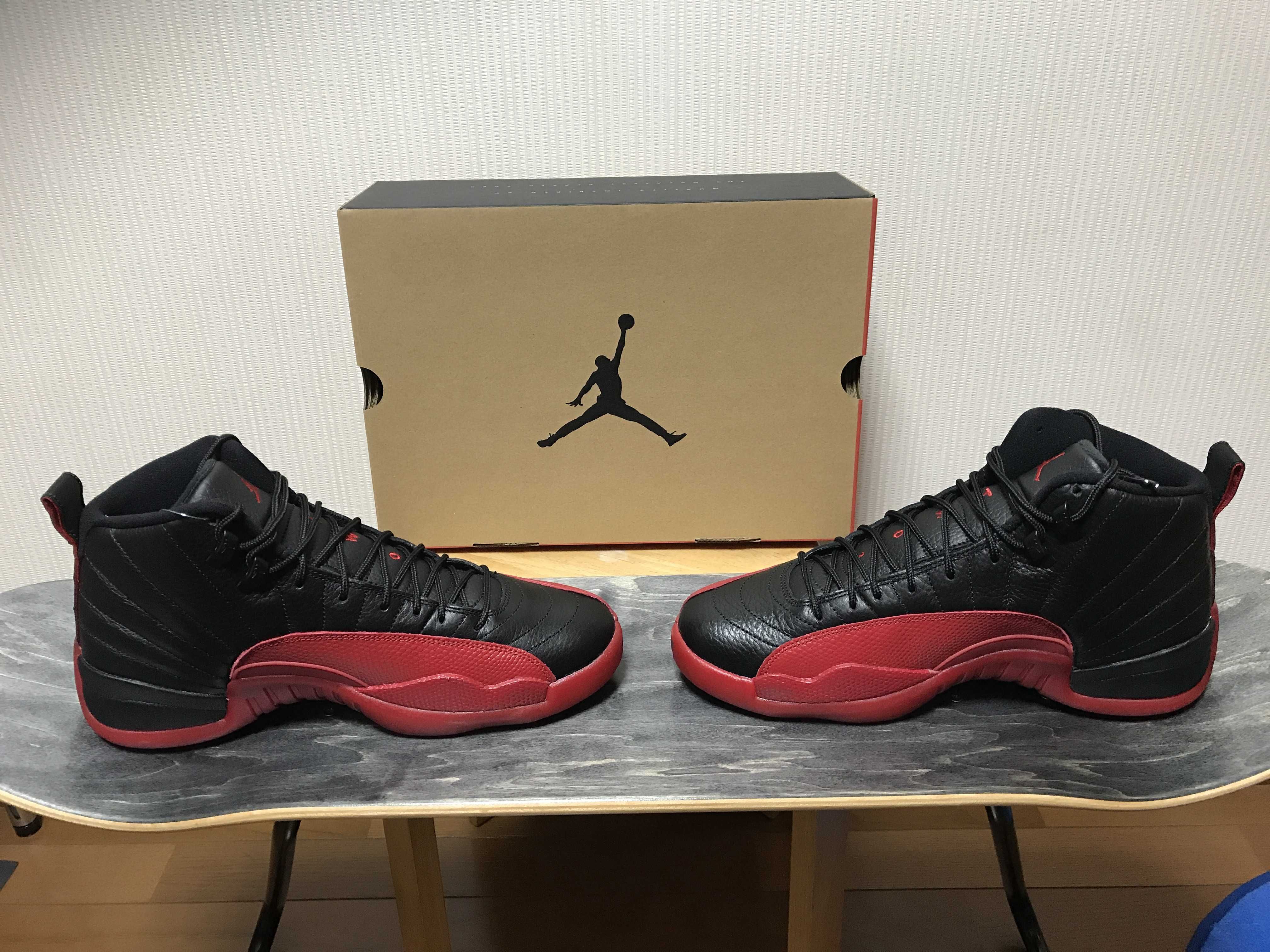 Nike Air Jordan 12 Retro "Flu Game/Black/Versity Red" (2016)