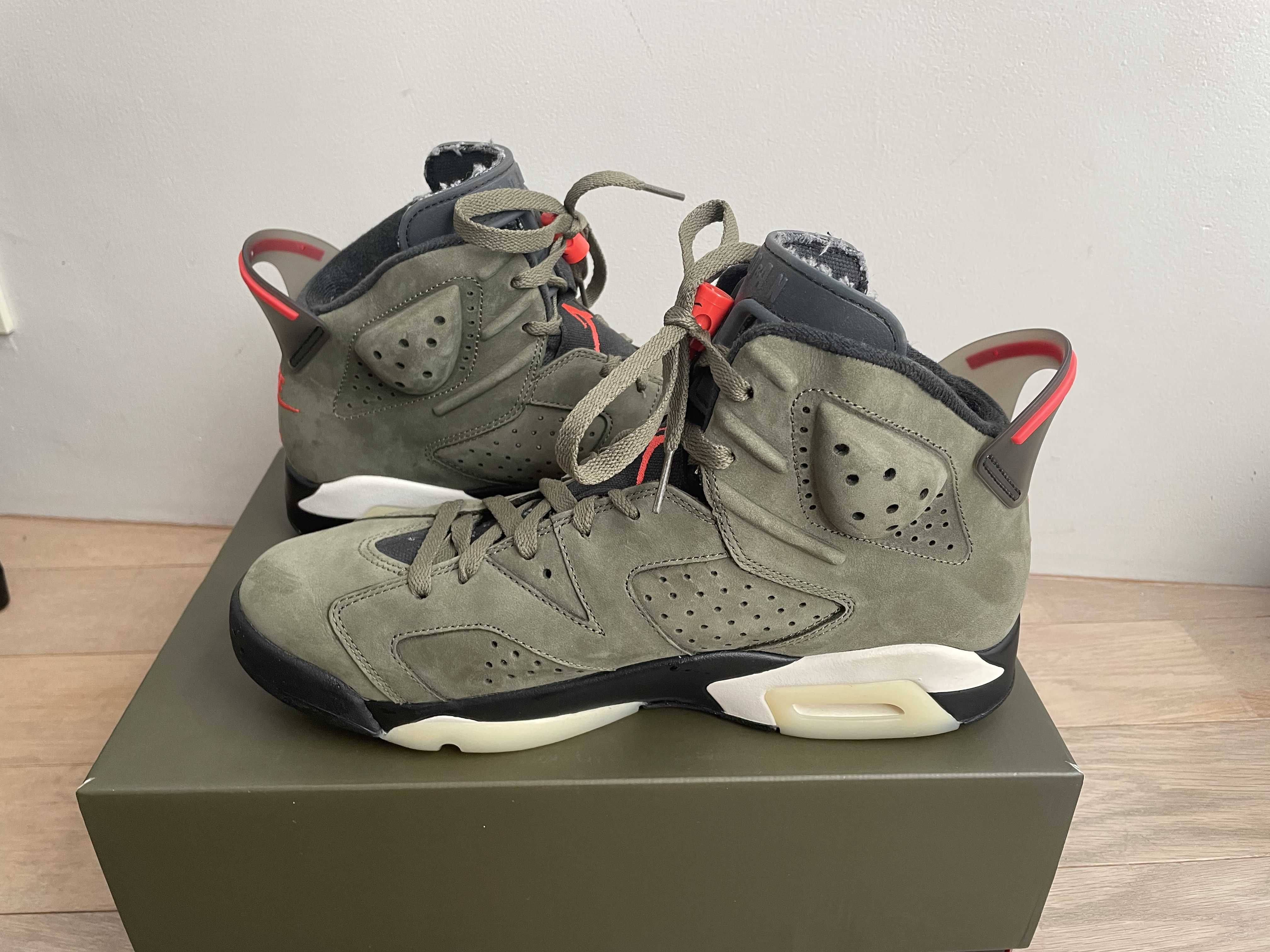 Travis Scott × Nike Air Jordan 6 Retro "Medium Olive"