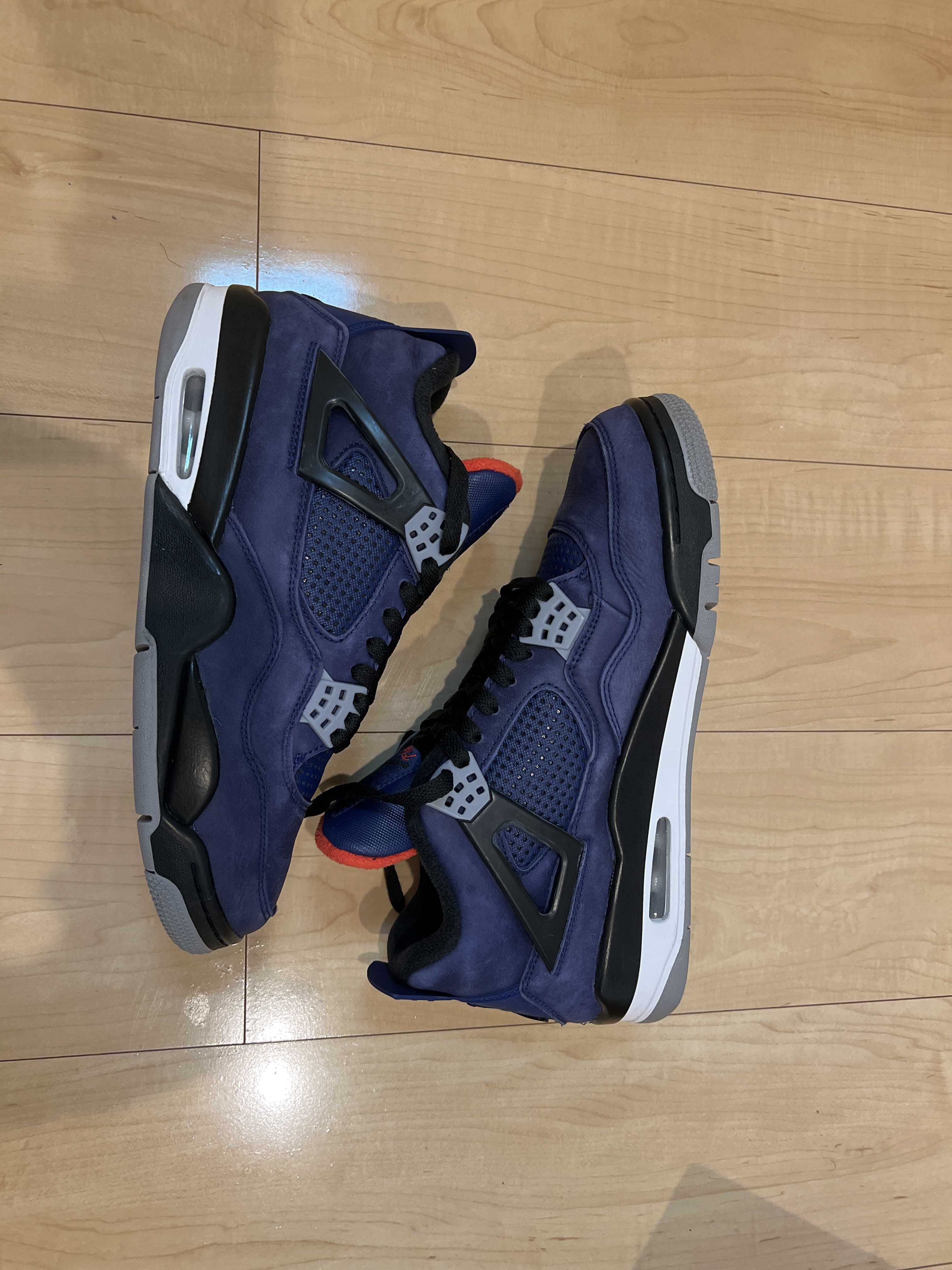 Nike Air Jordan 4 Retro WNTR "Loyal Blue/White/Black"