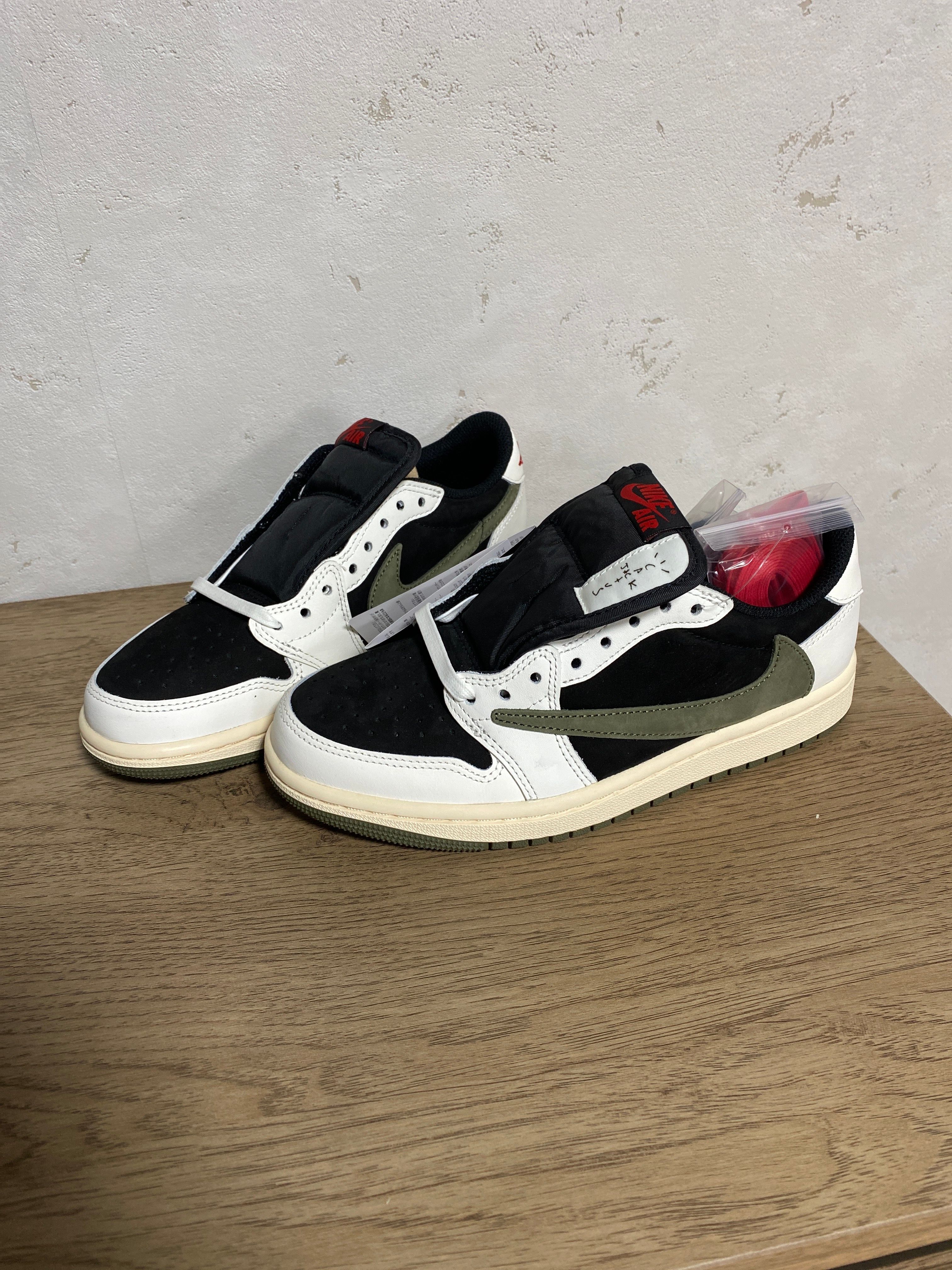 Travis Scott × Nike Women's Air Jordan 1 Low OG "Medium Olive"