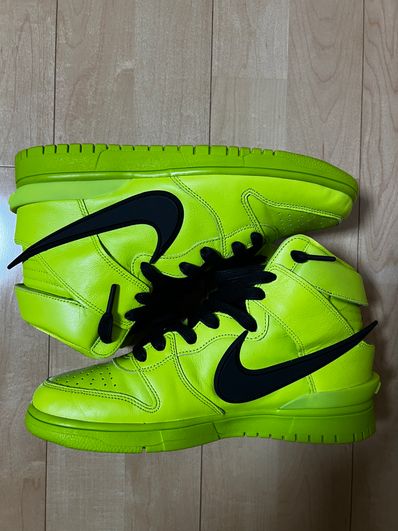 AMBUSH × NIKE DUNK HIGH "FLASH LIME"