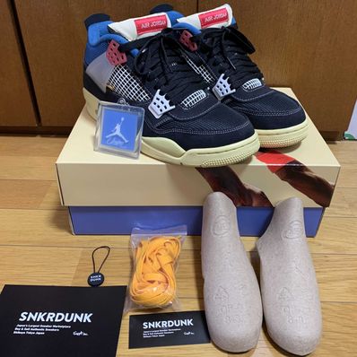 UNION × NIKE AIR JORDAN 4 "OFF NOIR"