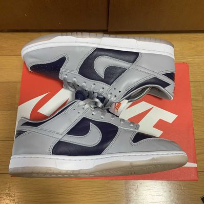 NIKE Women's DUNK LOW "COLLEGE NAVY"