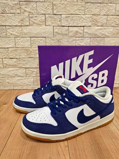 Nike SB Dunk Low "Los Angeles Dodgers/Deep Royal Blue"
