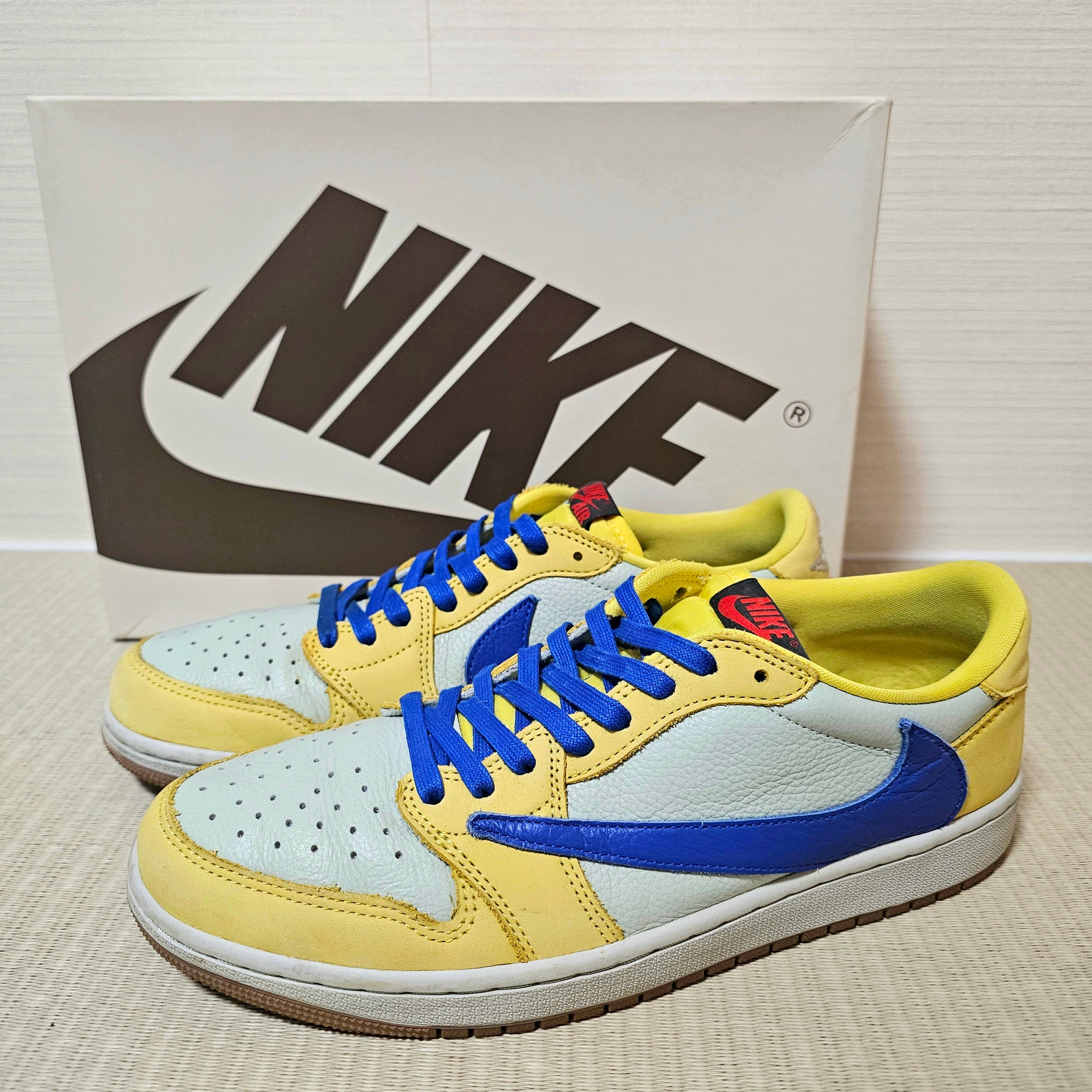 Travis Scott × Nike Women's Air Jordan 1 Retro Low OG "Canary"