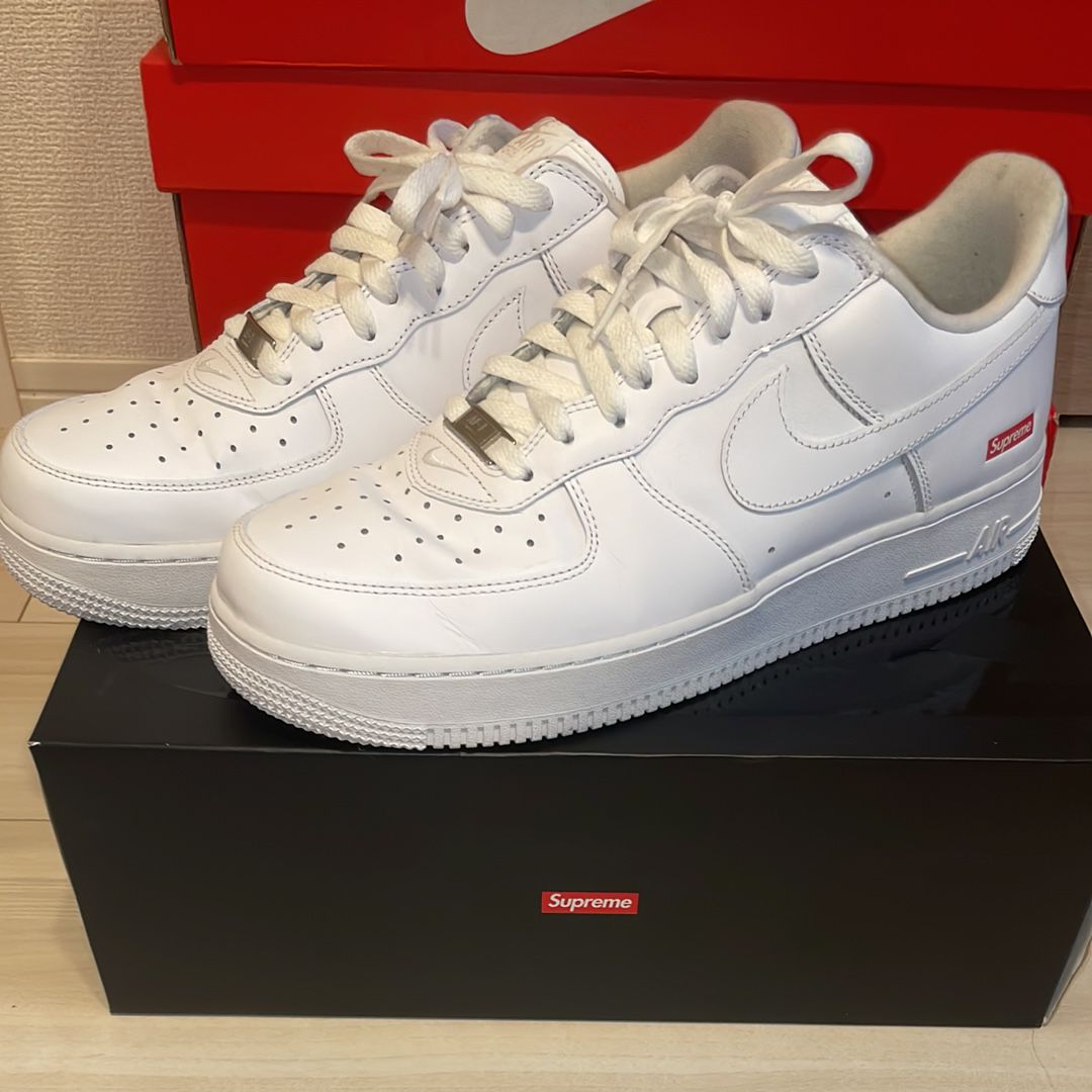 Supreme × Nike Air Force 1 Low "White"