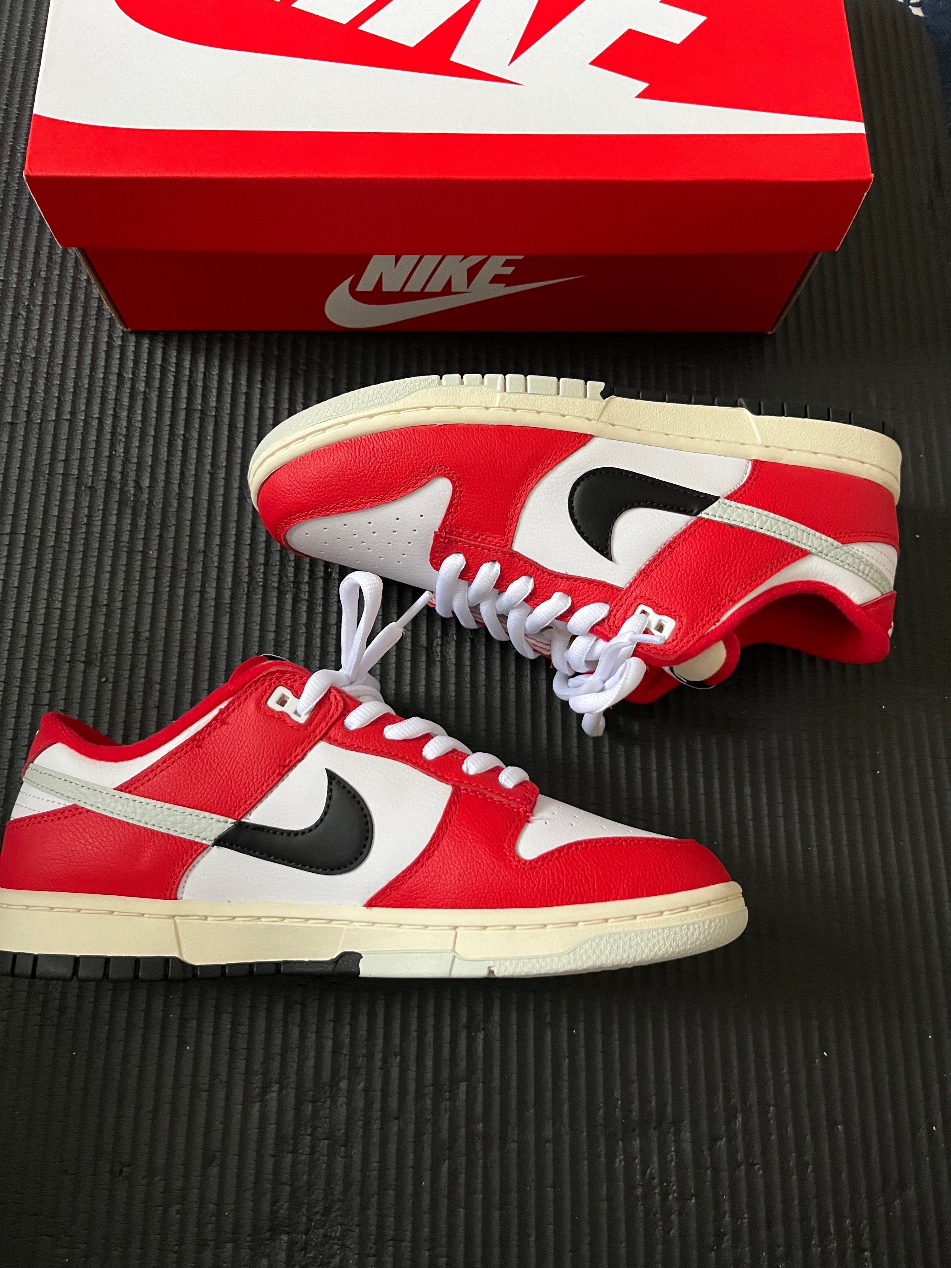 Nike Dunk Low Retro PRM "Chicago Split"