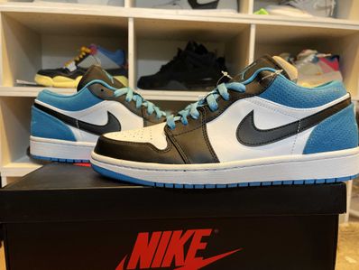Nike Air Jordan 1 Low SE "Black/Laser Blue/White"