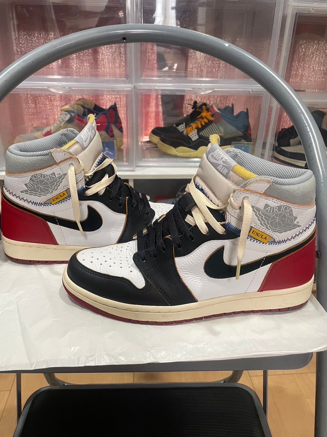 UNION × Nike Air Jordan 1 Retro High OG NRG "Varsity Red/Wolf Grey"