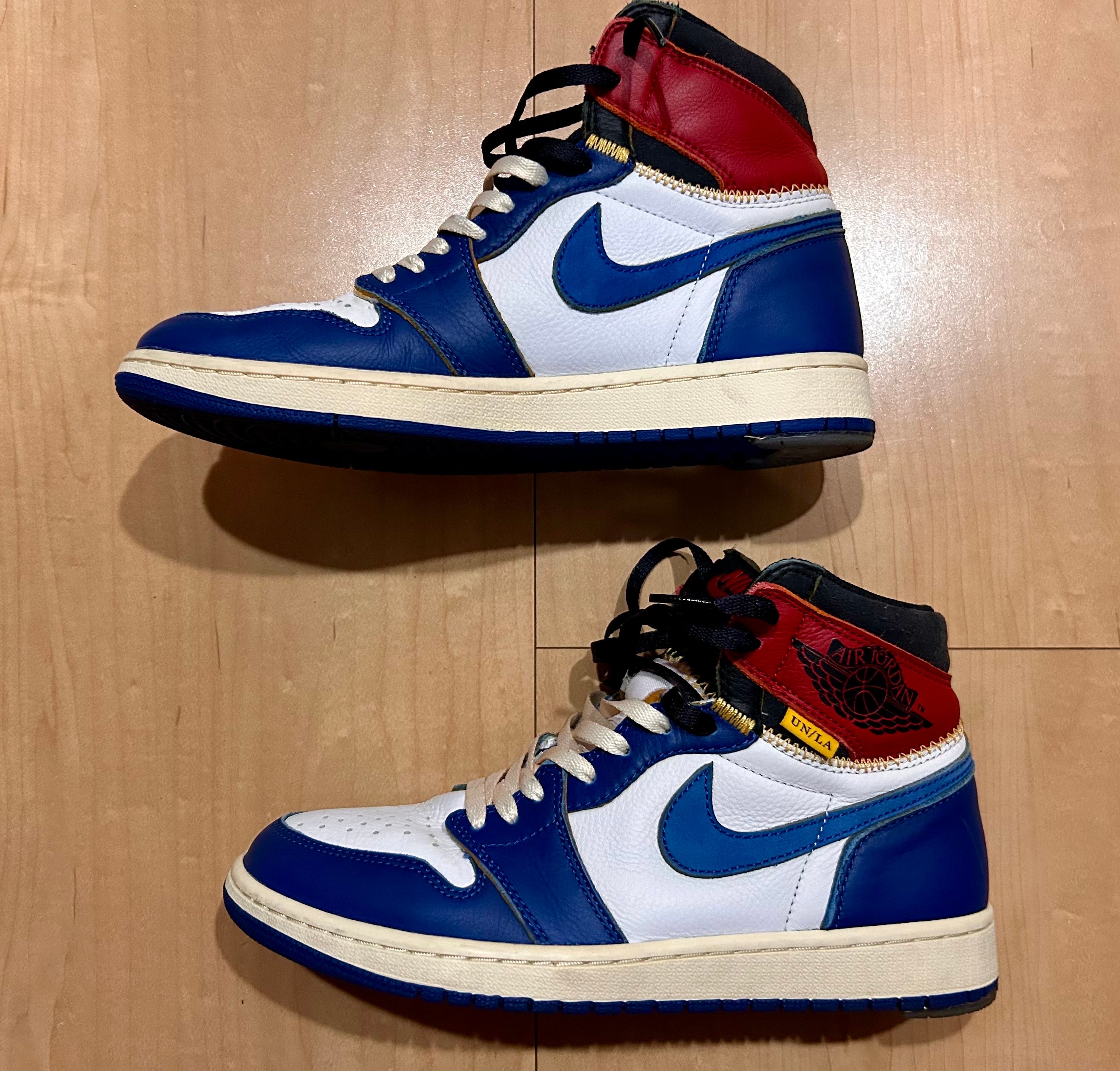 Union × Nike Air Jordan 1 Retro High OG NRG "Storm Blue/Varsity Red"