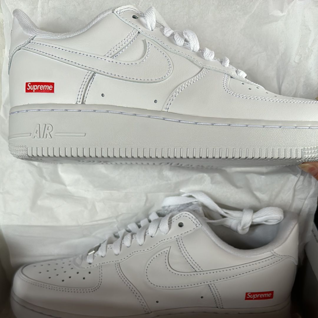 Supreme × Nike Air Force 1 Low "White"