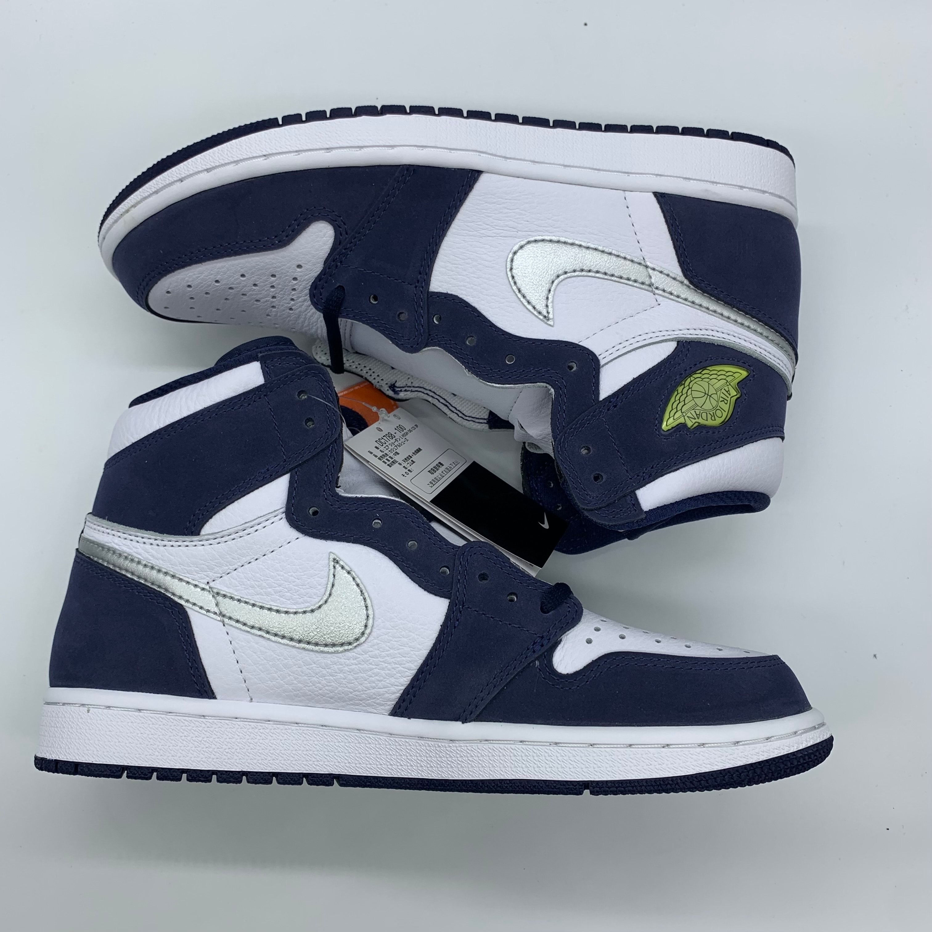 Nike Air Jordan 1 High OG CO.JP "White/Midnight Navy" (2020)(ブリーフケースなし)