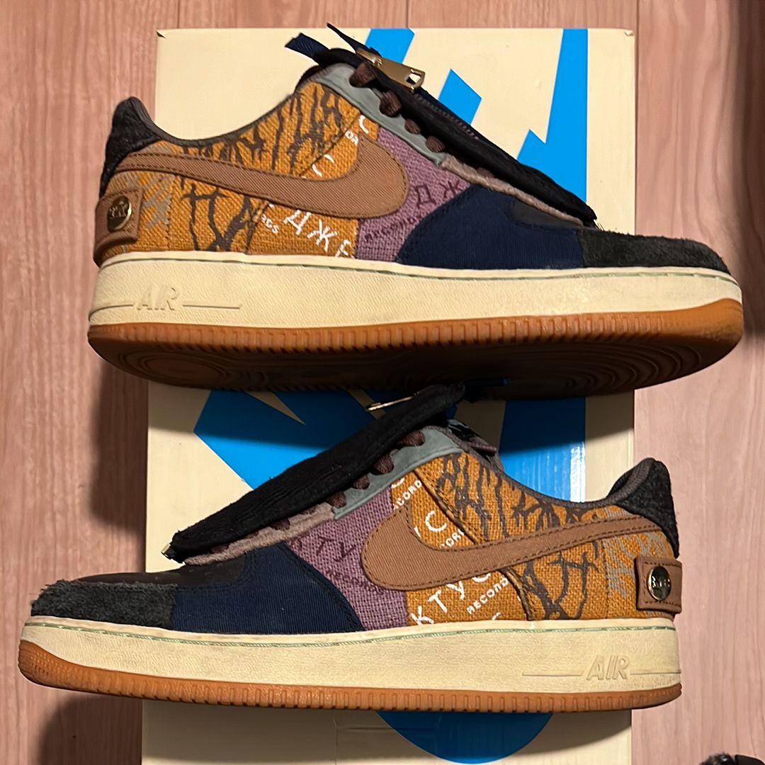 Travis Scott × Nike Air Force 1 Low Cactus Jack "Multi Color"