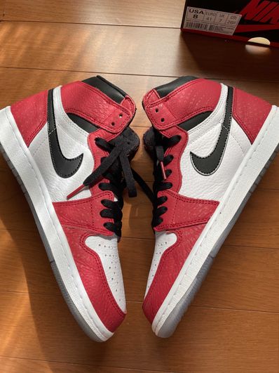 Spiderman × Nike Air Jordan 1 Origin Story "Gym Red/White/Photo Blue/Black"