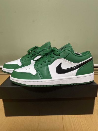 NIKE AIR JORDAN 1 LOW "PINE GREEN/WHITE"