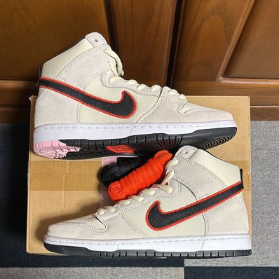 Nike SB Dunk High "San Francisco Giants/Coconut Milk and Black"
