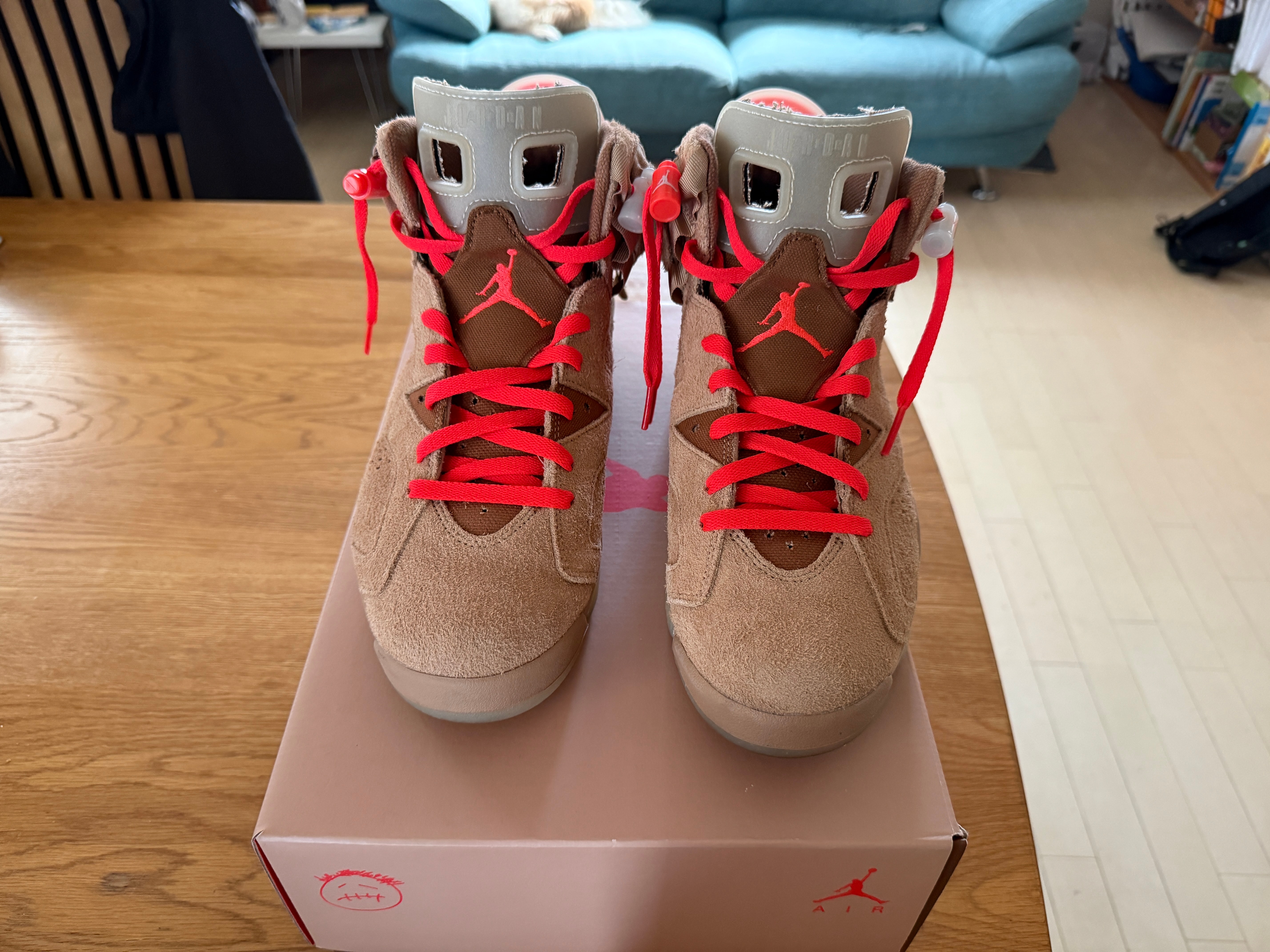 Travis Scott × Nike Air Jordan 6 "British Khaki"