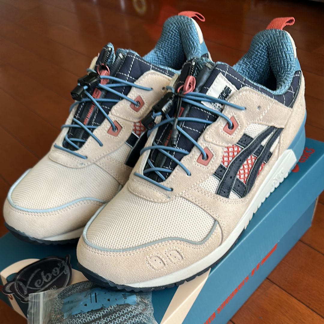 KEBOZ × mita sneakers × Asics Gel-Lyte 3 OG "TAITO"