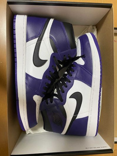 Nike Air Jordan 1 Retro High OG "Court Purple White/Black" (2020)