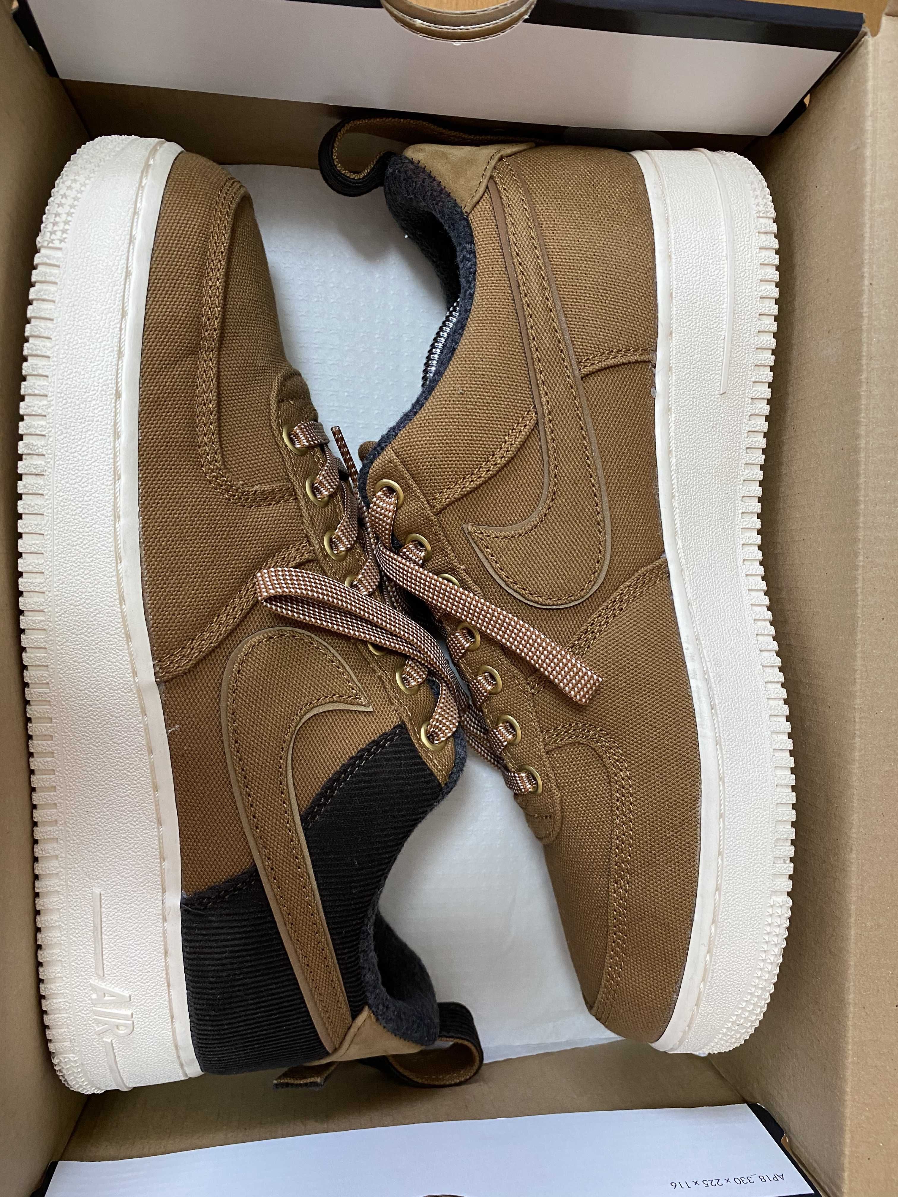 Carhartt WIP × Nike Air Force 1 Low "Ale Brown"