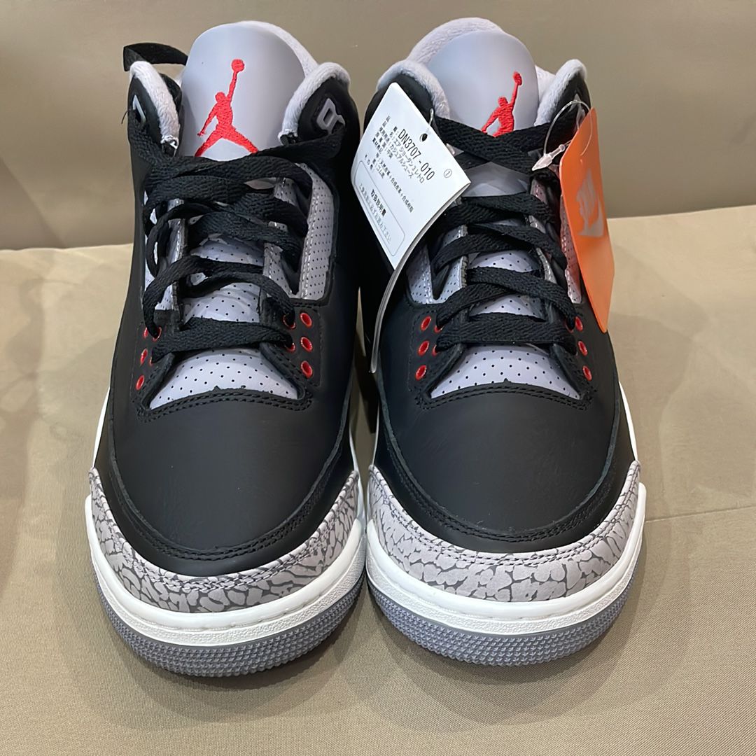 Nike Air Jordan 3 Retro "Black Cement" (2024)