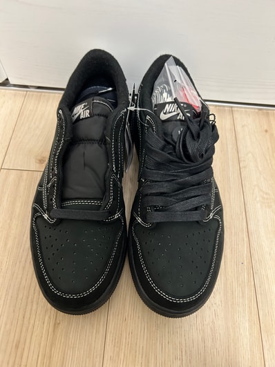 Travis Scott × Nike Air Jordan 1 Low OG SP "Black Phantom"