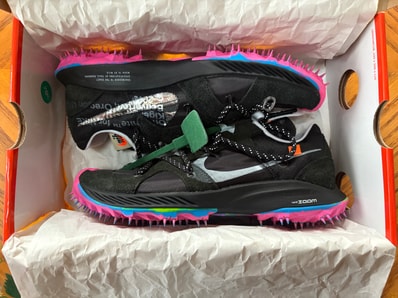 Off-White × Nike Women's Zoom Terra Kiger 5 "Black"