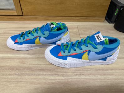 KAWS × sacai × Nike Blazer Low "Neptune Blue"