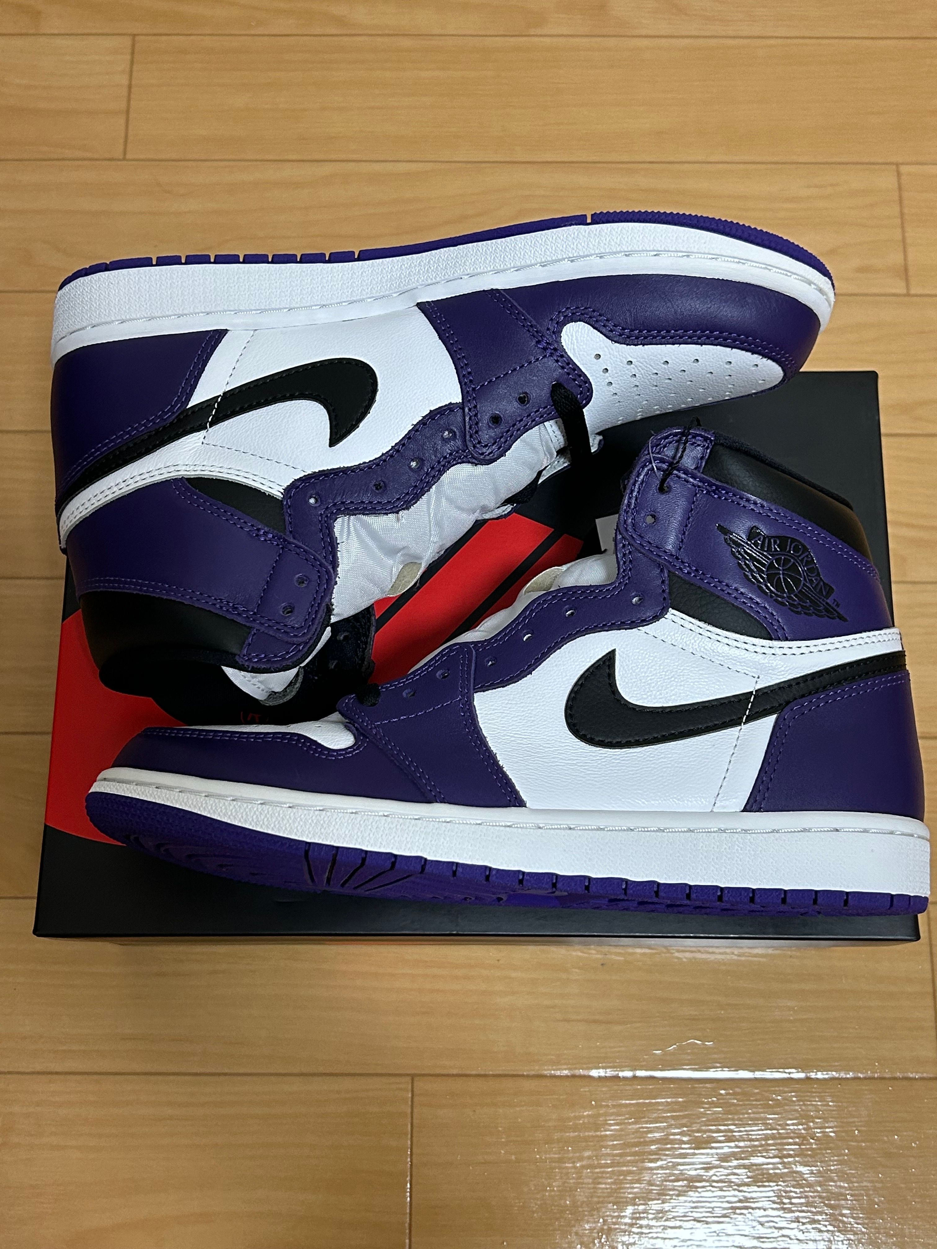 Nike Air Jordan 1 Retro High OG "Court Purple White/Black" (2020)   
