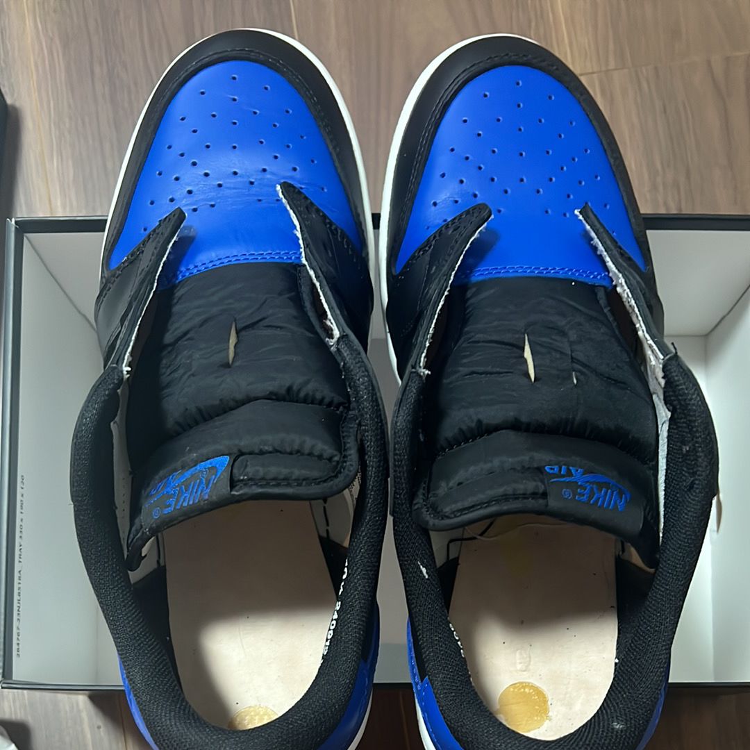 Nike Air Jordan 1 Low '85 "Black and Royal Blue"
