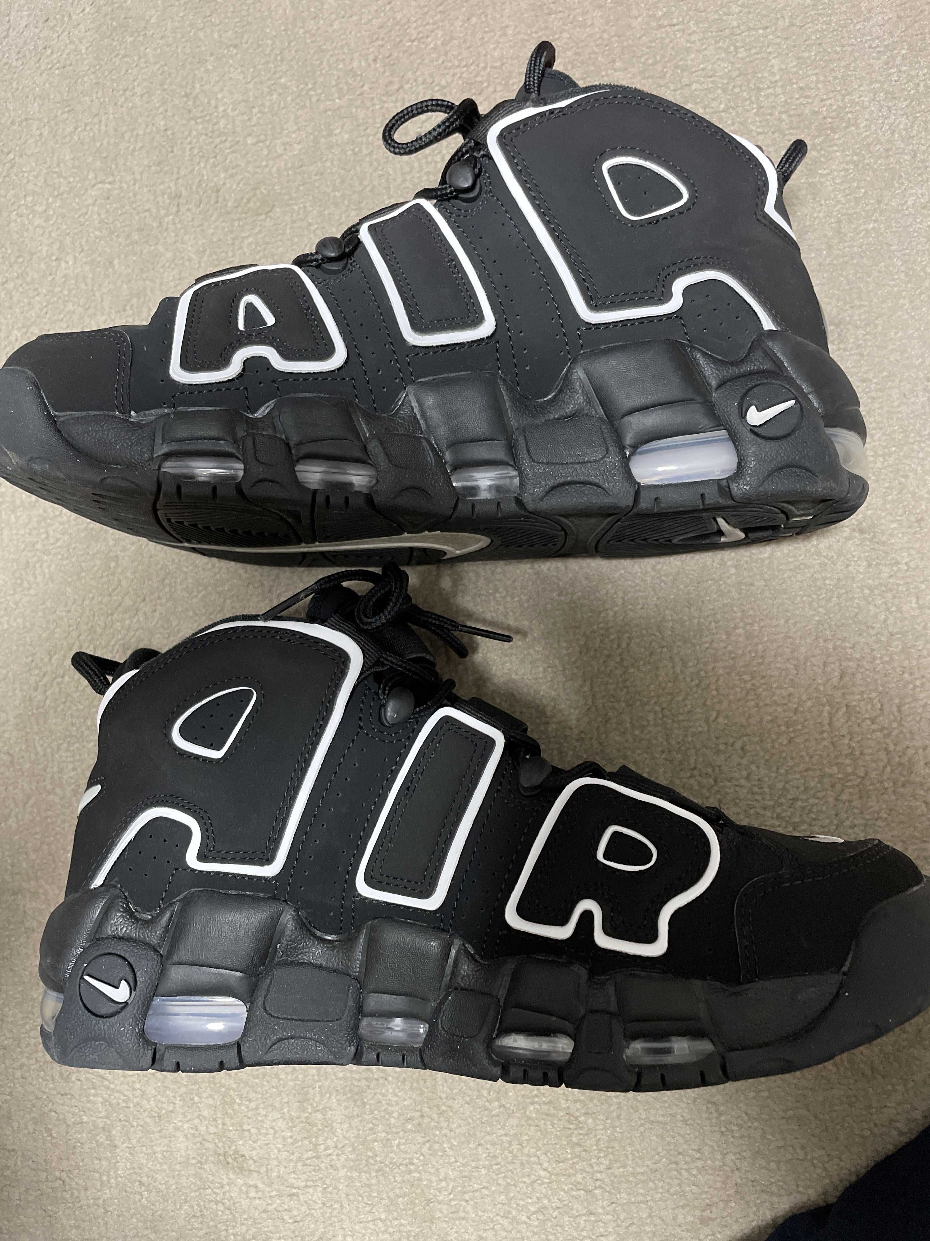 Nike Air More Uptempo "Black/White"(2020)