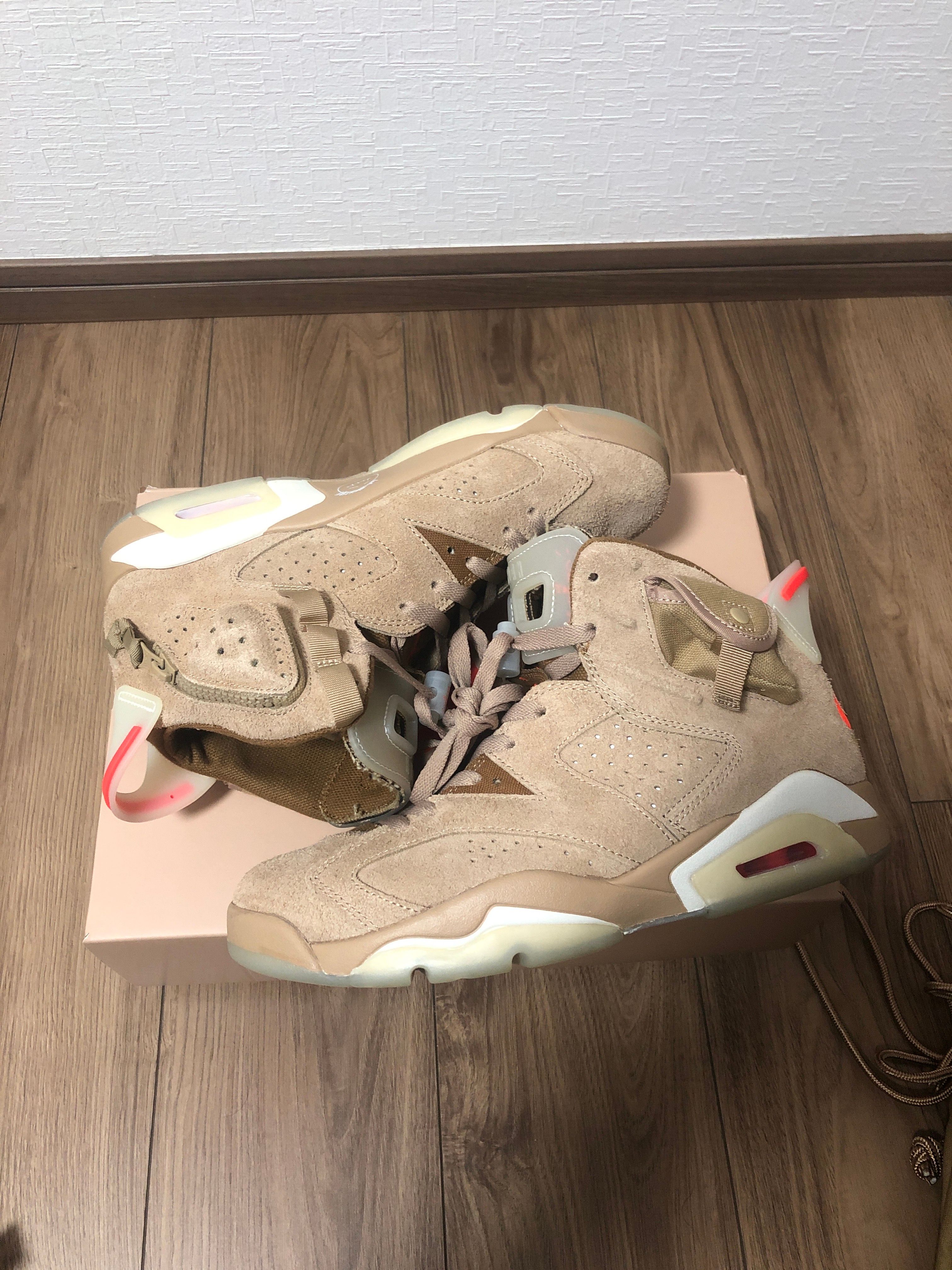 Travis Scott × Nike Air Jordan 6 "British Khaki"