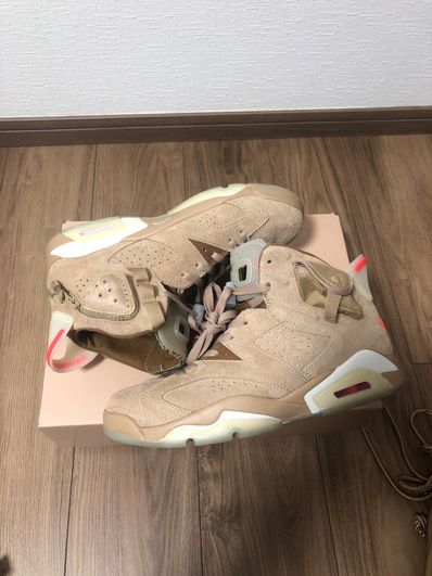 Travis Scott × Nike Air Jordan 6 "British Khaki"