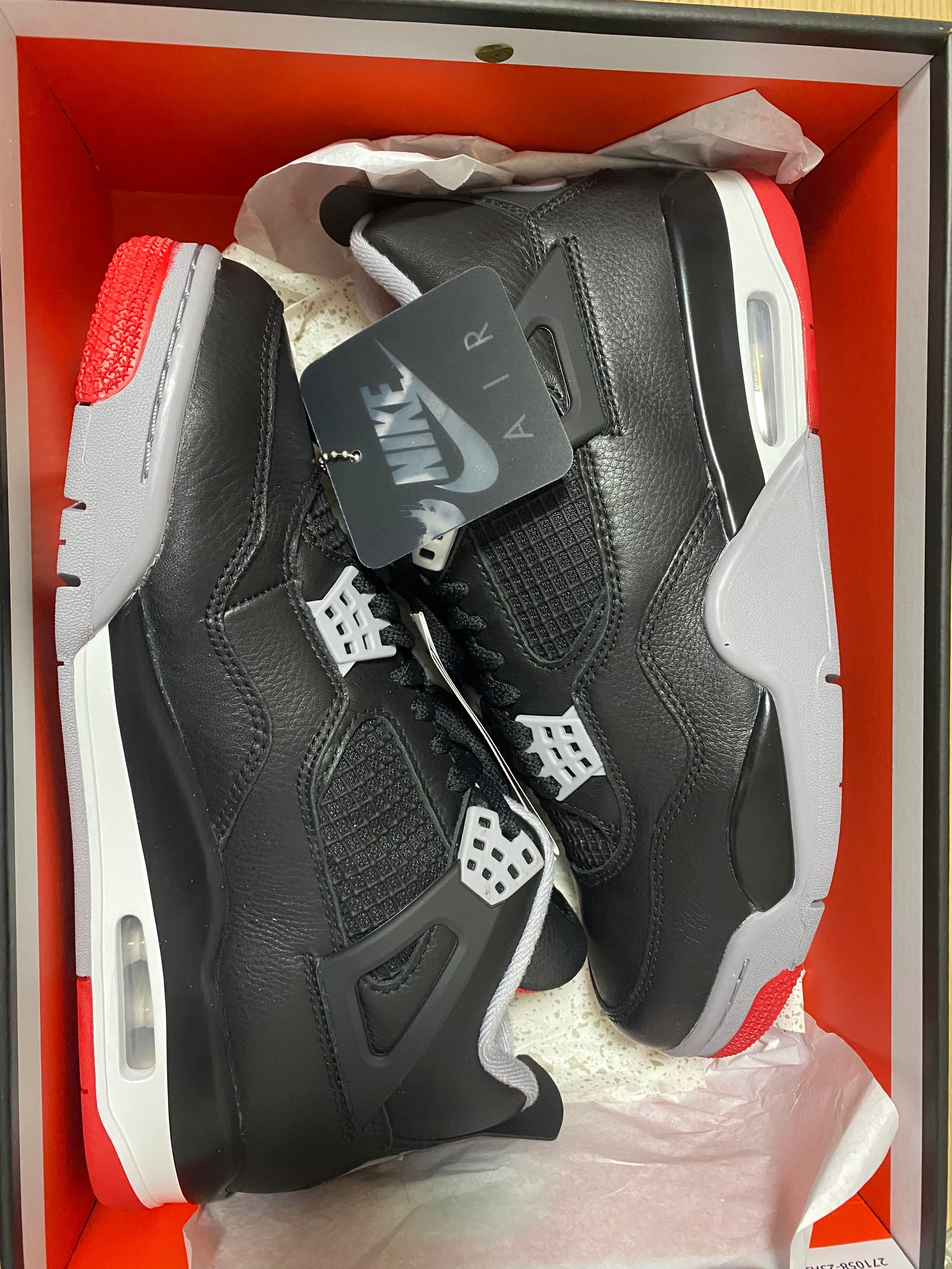 Nike Air Jordan 4 Retro "Bred Reimagined"