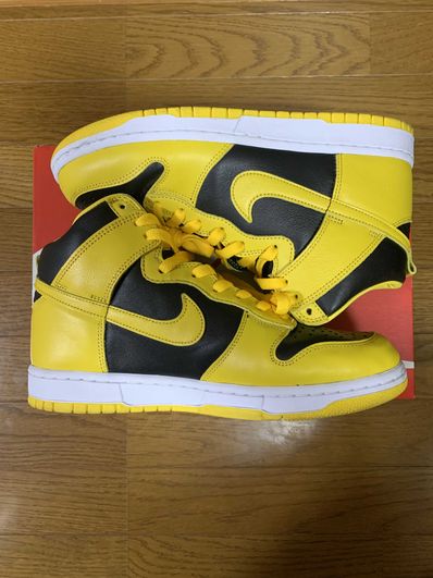 Nike Dunk High "Black/Varsity Maize"