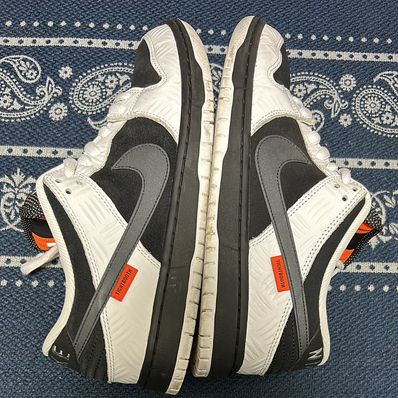 TIGHTBOOTH × Nike SB Dunk Low Pro QS "Black and White"