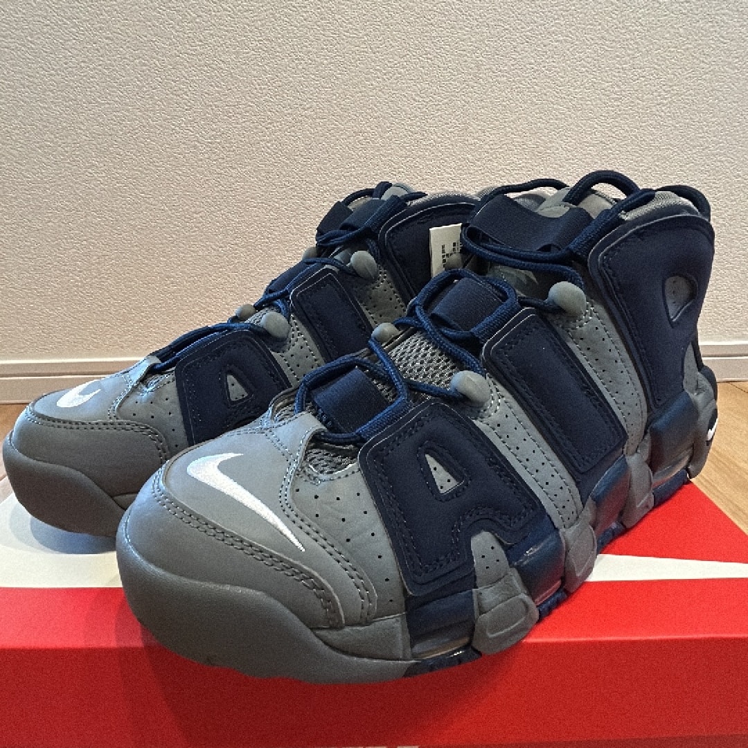 Nike Air More Uptempo '96 "Cool Grey/White/Midnight Navy"