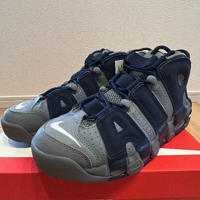 Nike Air More Uptempo '96 "Cool Grey/White/Midnight Navy"