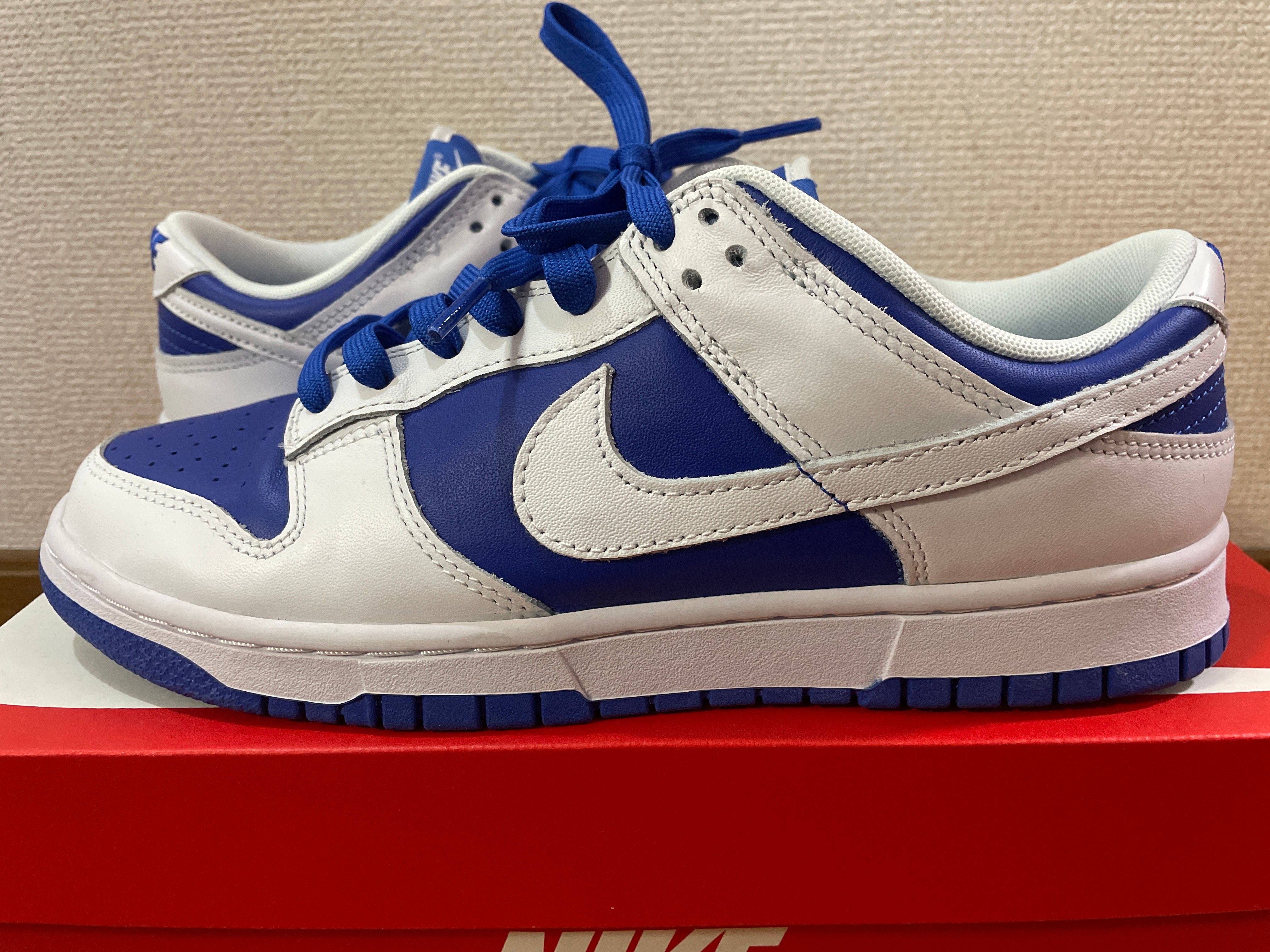 Nike Dunk Low Retro "Racer Blue and White"