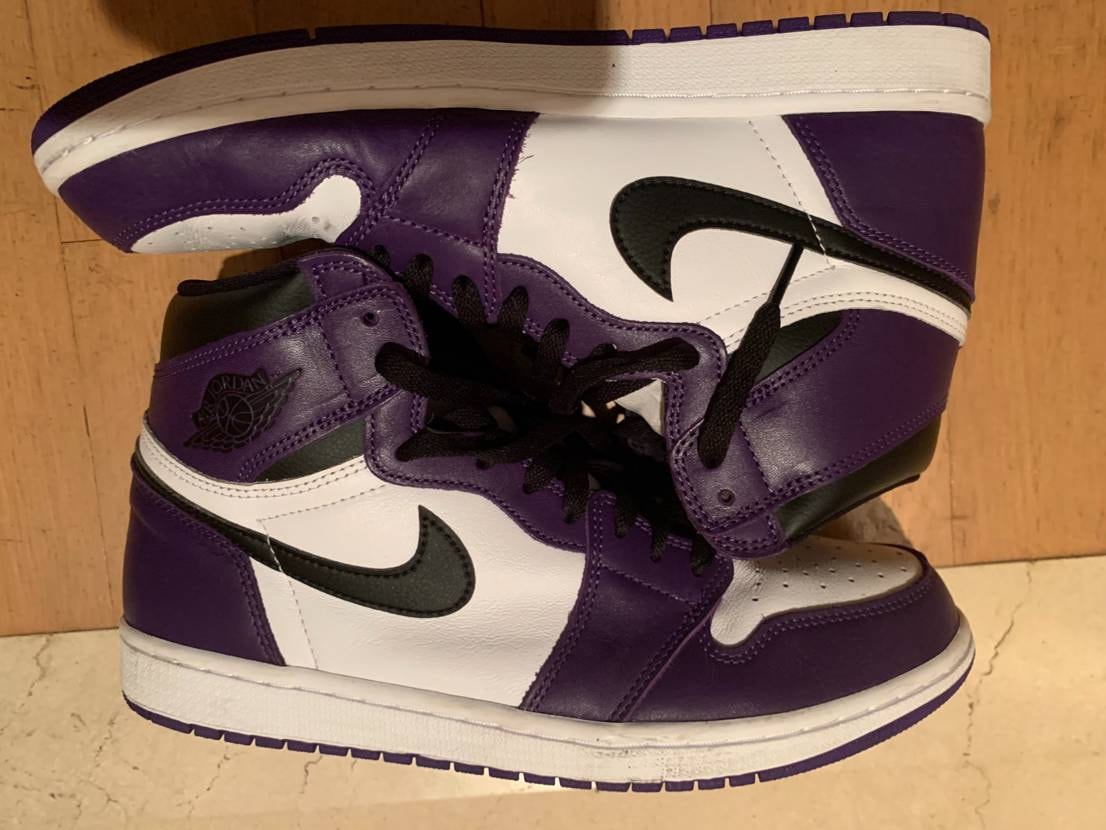 Nike Air Jordan 1 Retro High OG "Court Purple White/Black" (2020)