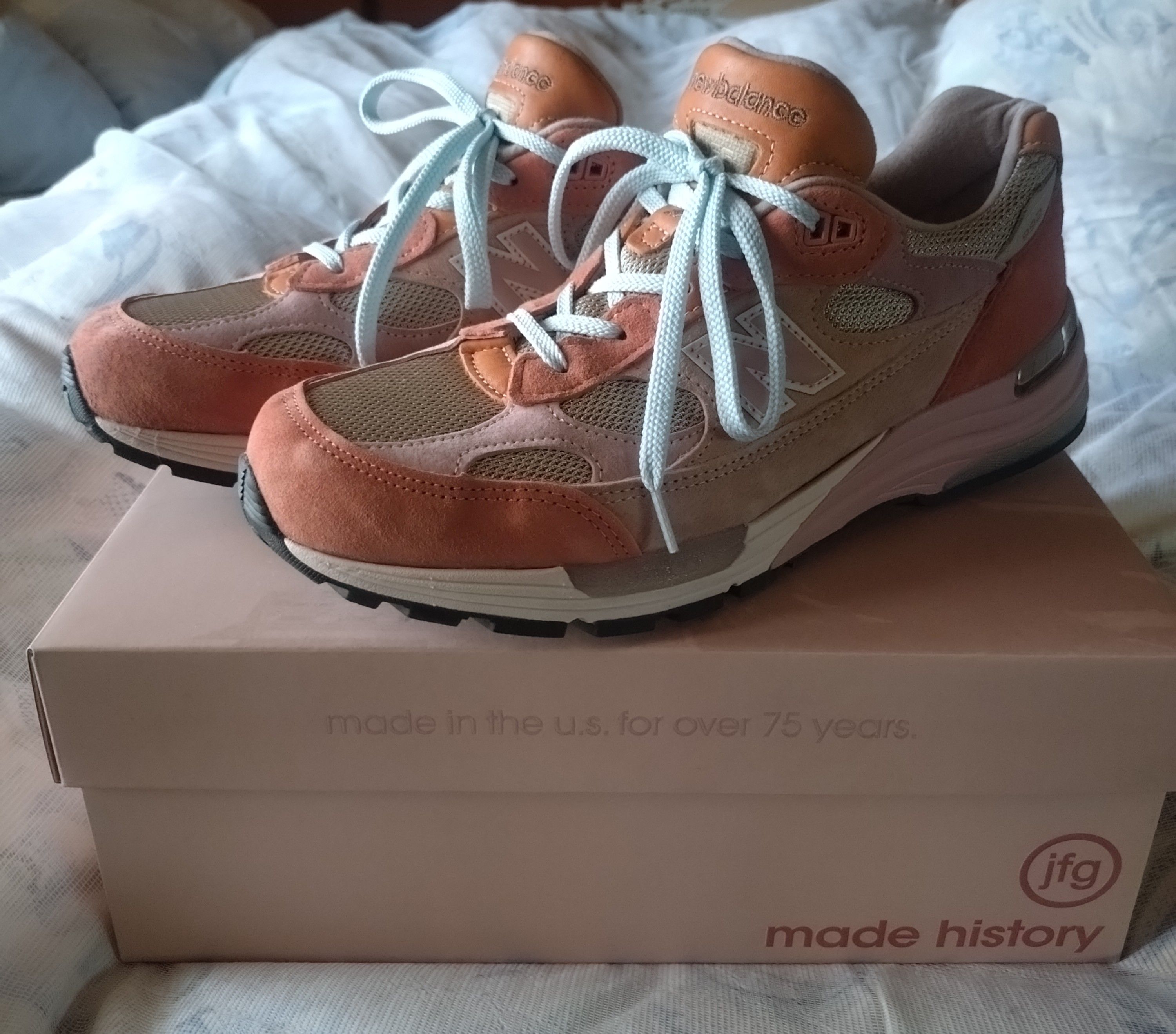 Joe Freshgoods × New Balance 992 "Rose Smoke/Misty Rose"