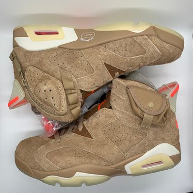 Travis Scott × Nike Air Jordan 6 "British Khaki"