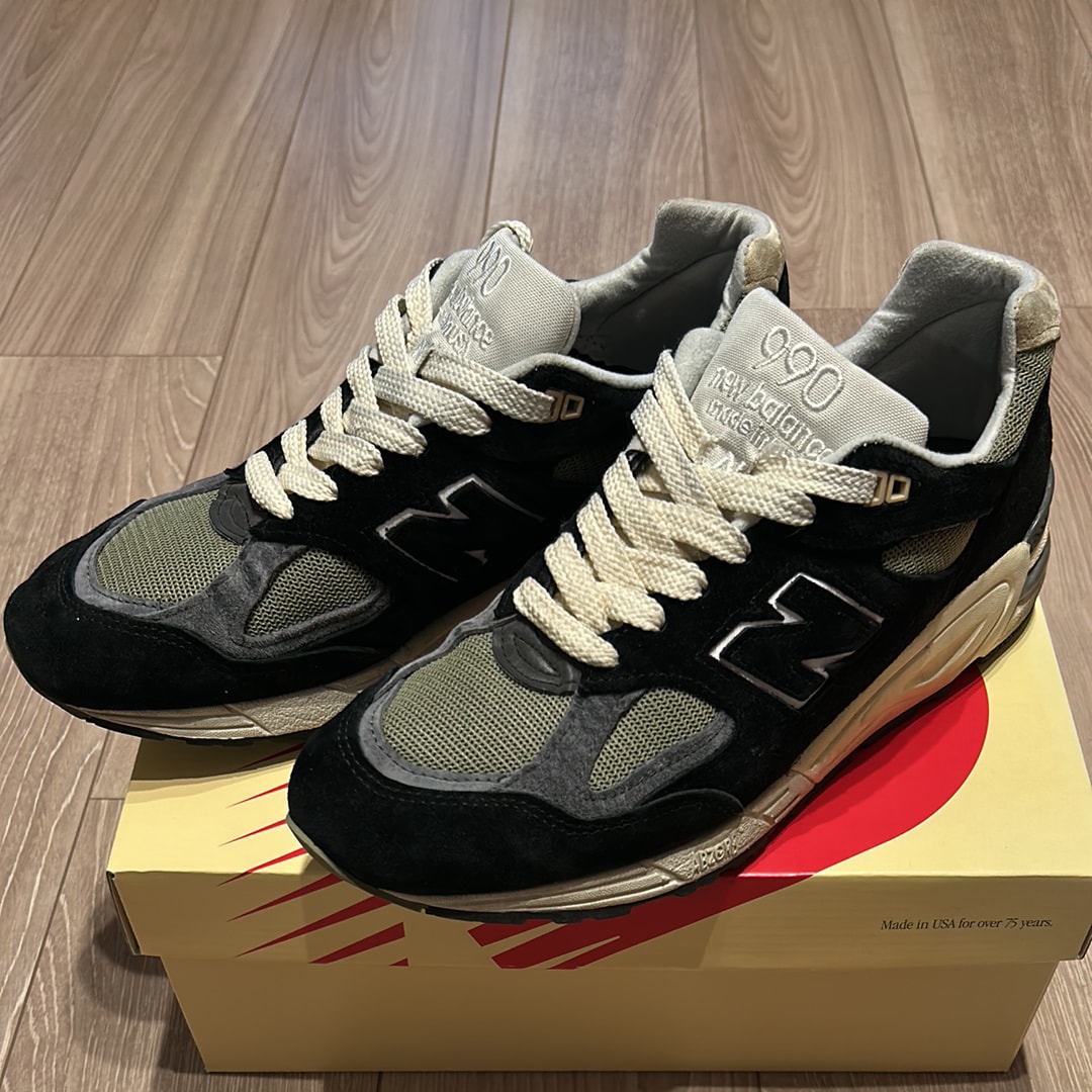 New Balance 990V2 "Black/True Camo"