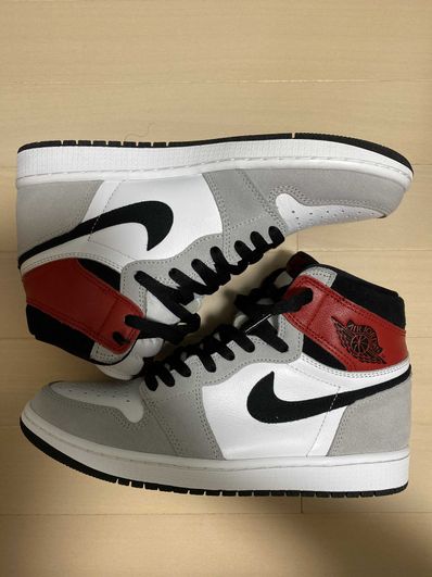 Nike Air Jordan 1 High OG "White/Black/Light Smoke Grey"